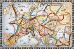 Ticket to ride mapa